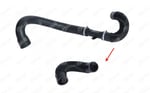TURBO HORTUMU PLASTİK BORU HARİÇ OK İLE GÖSTERİLEN KÜÇÜK HORTUM