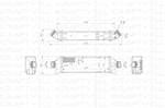 TURBO INTERCOOLER RADYATORU TRANSIT V184 2,4TDCI 135PS / 140PS 01>06 V347 06>07 ARKADAN CEKER