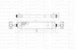 TURBO RADYATORU DOBLO III PUNTO BRAVO 1,4TJET / 1,6DMULTIJET / 1,9DMULTIJET 1.3 MJET