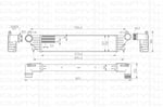 TURBO RADYATORU (INTERCOOLER) FIAT 500L EGEA 1,3 1,6 MJET 1,4 BENZINLI