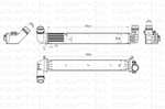 TURBO RADYATORU (INTERCOOLER) FLUENCE 1,5DCI 10> (657×89×85) / (2 SIRA ALB SISTEM)