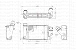 TURBO RADYATORU (INTERCOOLER) NISSAN QASHQAI 1,6 DCI 2013> XTRAIL T32 1,6 DCI 2013> KADJAR 1,6 DCI 2