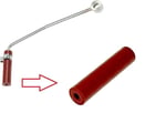 TURBO SİLİKON HORTUMU DÜZ 6 mm X 6,5 cm CLIO-KANGO-MEGANE III-DUSTER-FLUENCE-QASHQAI