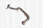 TURBO YAG BORUSU KROM BOGUMLU KELEPÇELI MERCEDES AXOR 1840 457 EURO 4-5