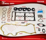 ÜST TAKIM CONTA REINZ SÜBAP LASTİKLİ SİLİNDİR KAPAK CONTASIZ FIAT LINEA DOBLO 1.3D MULTIJET 90HP 199.A3.000  263.A6.000 02 36259 02 655321
