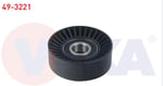 V KAYIŞ GERGİ RULMANI PLASTIK 70X26 OPEL ASTRA G 1.2 16V 1998-2005  ASTRA H 1.2 - 1.4 2005-2010  ASTRA J 1.4 2009-2015  CORSA C 1.0 - 1.2 2000-2009