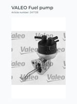 YAKIT POMPASI 8482 MAZDA 323 1.3, 1.6 89>