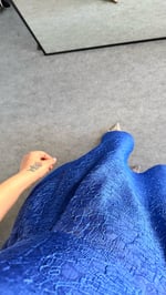 Alexandra Askılı Elbise Saks