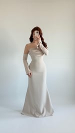 Alya Saten Kollu Abiye Taş