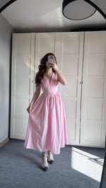 Amour Pembe Elbise 