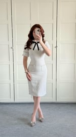 Angelina Buklet Elbise Taş 