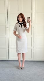 Angelina Buklet Elbise Taş 