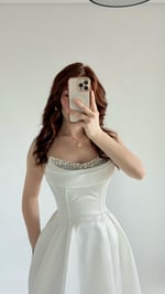 Aurora Abiye Beyaz
