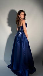Aurora Abiye Saks Mavisi
