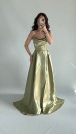 Aurora Abiye Yağ Yeşili