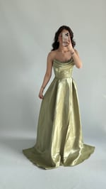 Aurora Abiye Yağ Yeşili