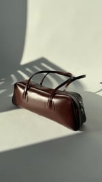 Baget Oversize Çanta Kahverengi