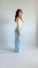 Baggy Balon Pantolon Açık Mavi