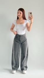 Baggy Balon Pantolon Füme