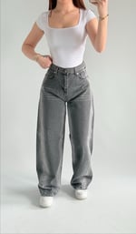 Baggy Balon Pantolon Füme