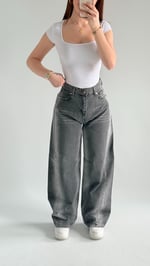 Baggy Balon Pantolon Füme