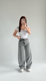 Baggy Balon Pantolon Gri
