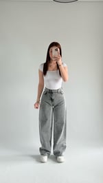 Baggy Balon Pantolon Gri