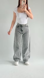 Baggy Balon Pantolon Gri