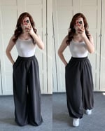 Baggy Bol Lastik Paça Eşofman Antrasit