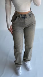 Baggy Scatter Pantolon Eskitme