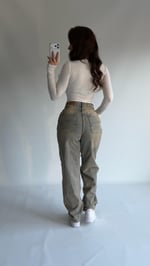 Baggy Scatter Pantolon Eskitme