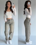Baggy Scatter Pantolon Eskitme