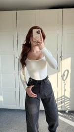 Baggy Viral Jeans Çift Kemer Füme