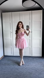 Balerin Pembe Elbise 