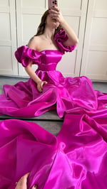 Barbie princess Abiye Fuşya