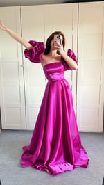 Barbie princess Abiye Fuşya