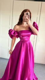Barbie princess Abiye Fuşya