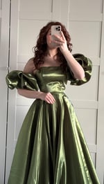 Barbie princess Abiye Haki Yeşil 