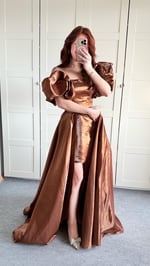 Barbie princess Abiye Kahverengi 