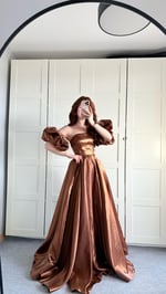 Barbie princess Abiye Kahverengi 