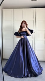 Barbie princess Abiye Lacivert