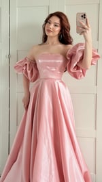 Barbie princess Abiye Pudra Pembesi