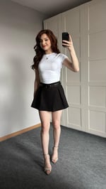 BASIC KISA KOL BEYAZ T-SHİRT