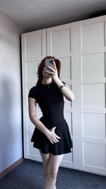 Basıc Kısa Kol Bodysuit Siyah