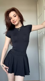 Basıc Kısa Kol Bodysuit Siyah