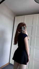 Basıc Kısa Lacivert Tişört