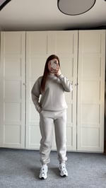 Basıc Sweat Eşofman Takımı Gri