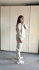 Basıc Sweat Eşofman Takımı Gri