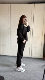 Basıc Sweat Eşofman Takımı Siyah