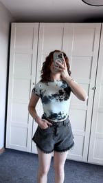 Batik Mavi Tişört 